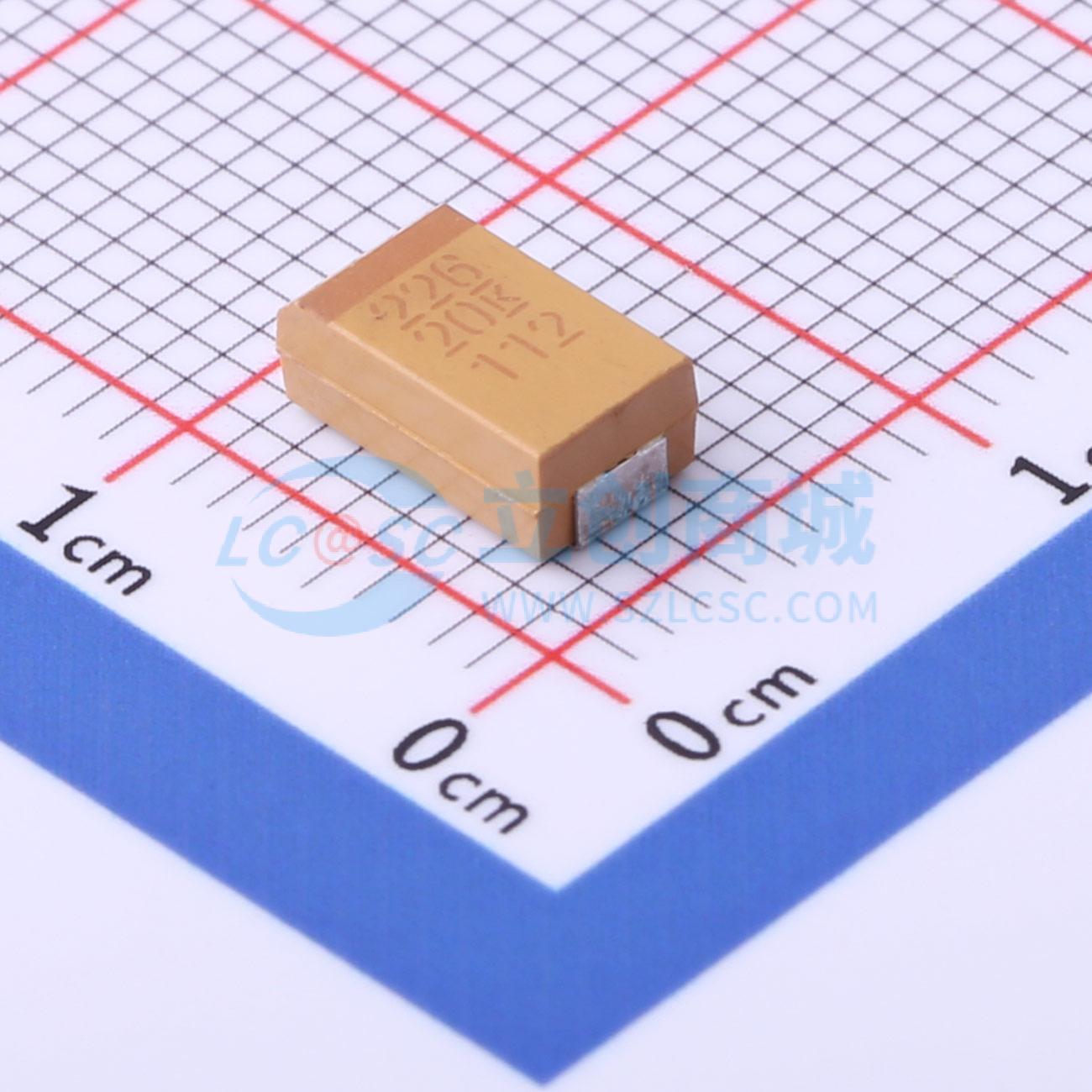 点击查看大图 T491D226K020AT实物图