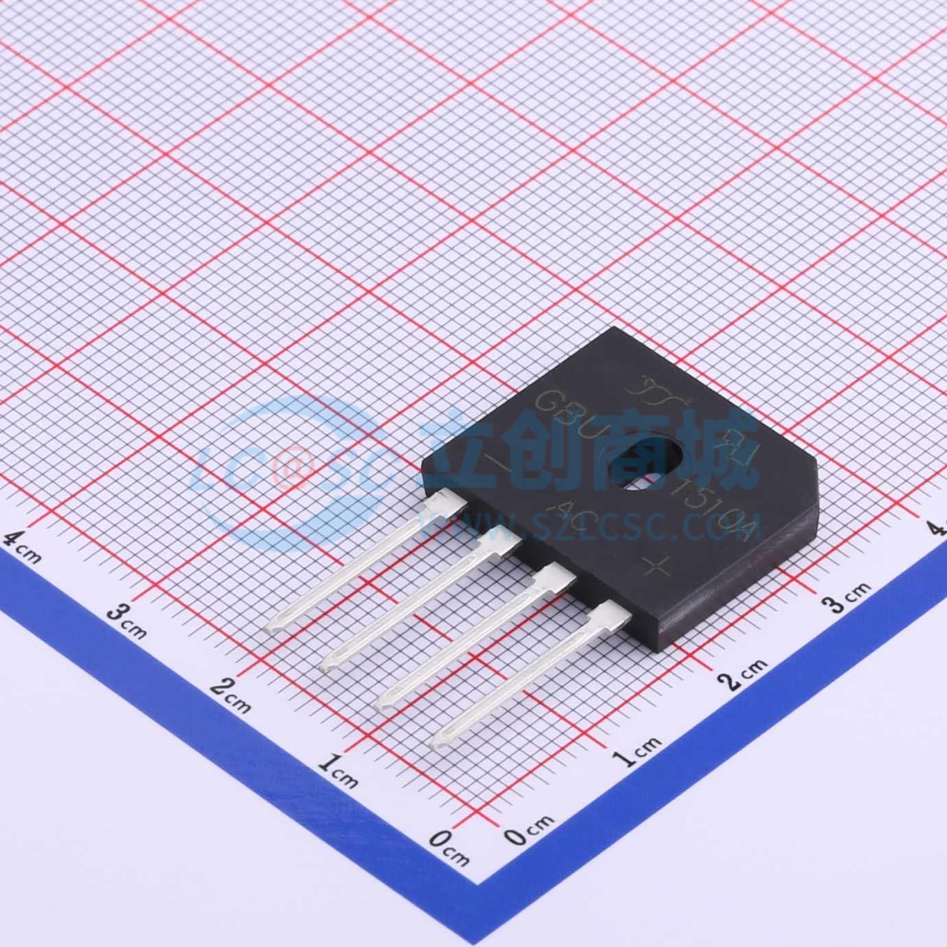 点击查看大图 GBU1510A实物图