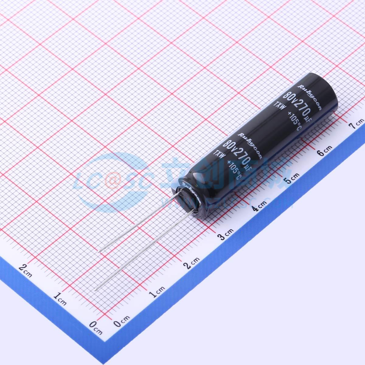 点击查看大图 80TXW270MEFC10X40实物图