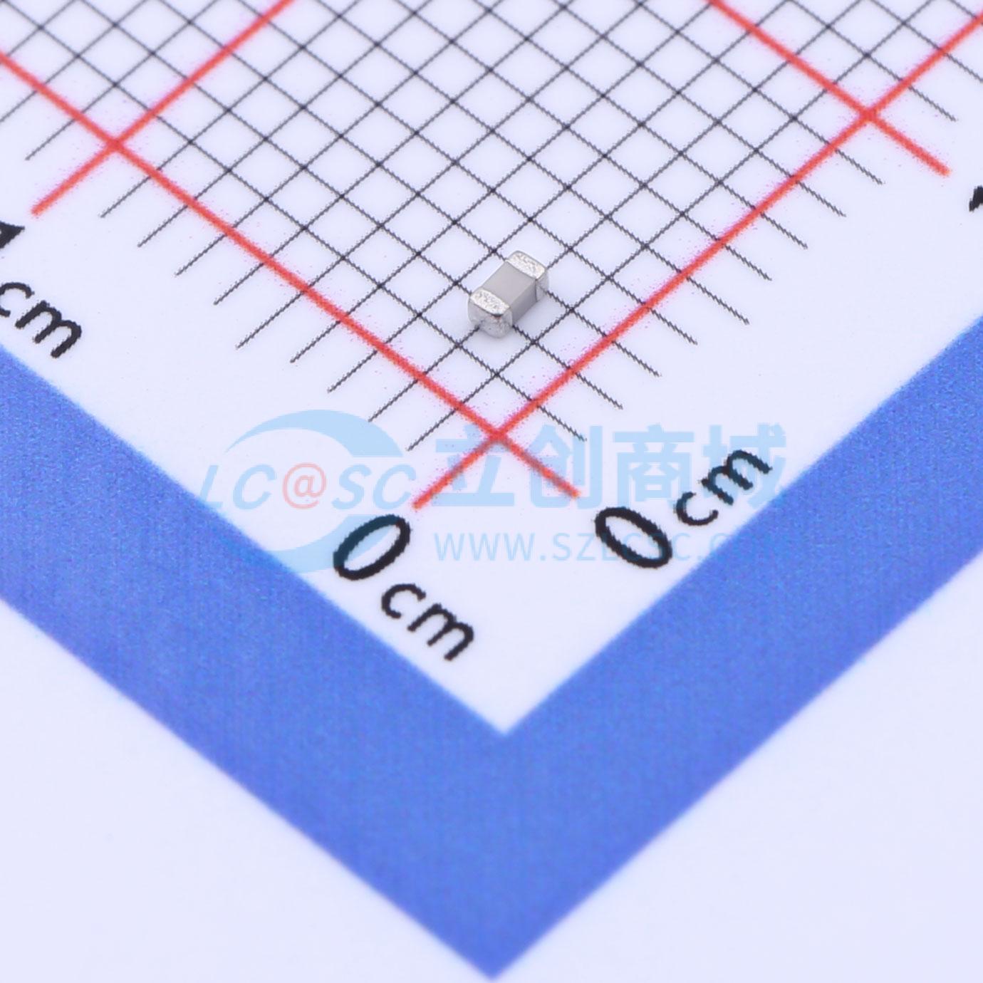 点击查看大图 0603N180J500CT-C实物图