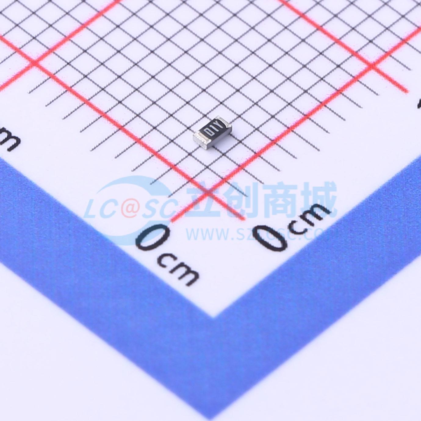 点击查看大图 RT0603BRD071RL实物图