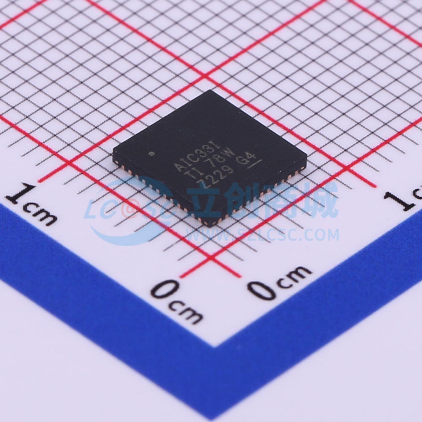 点击查看大图 TLV320AIC33IRGZR实物图