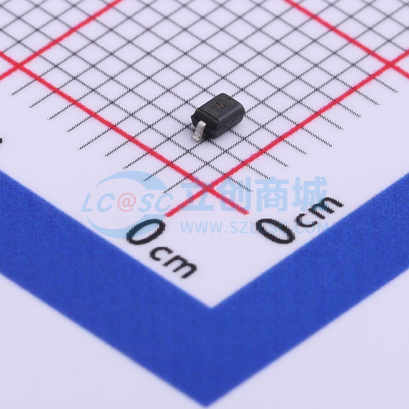 点击查看大图 BZT52B5V6S实物图