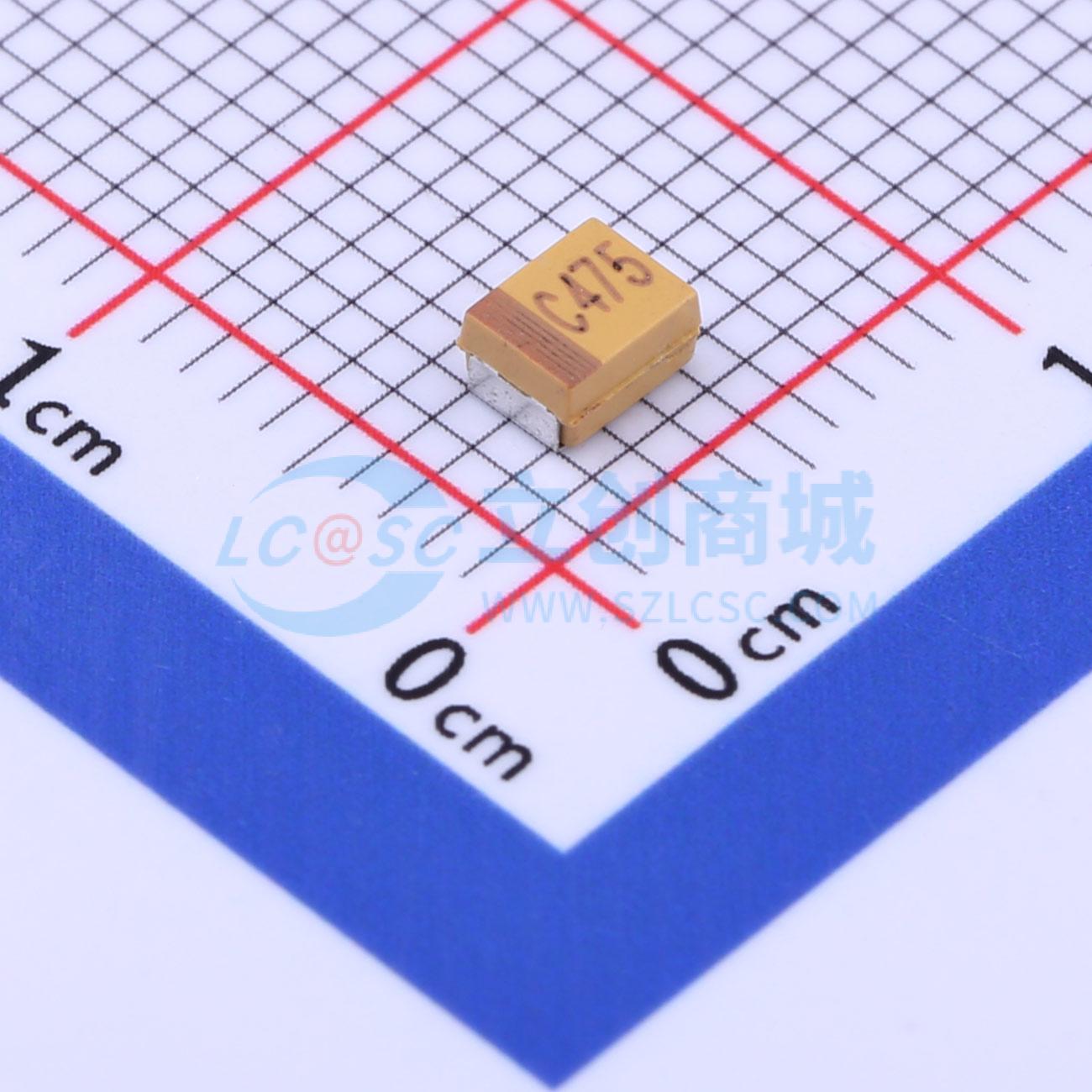 点击查看大图 TC212B475K016Y实物图