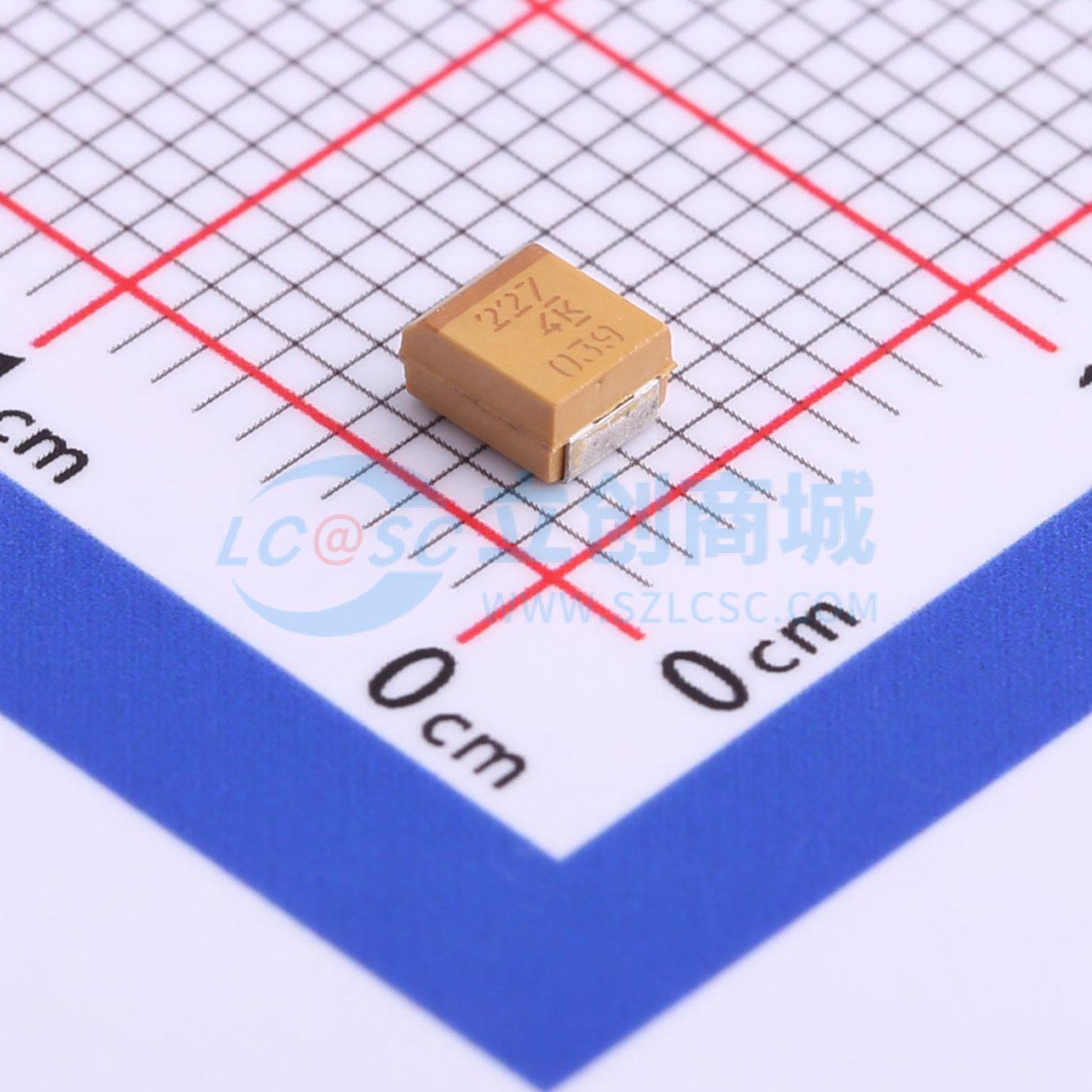 点击查看大图 T491B227M004AT实物图