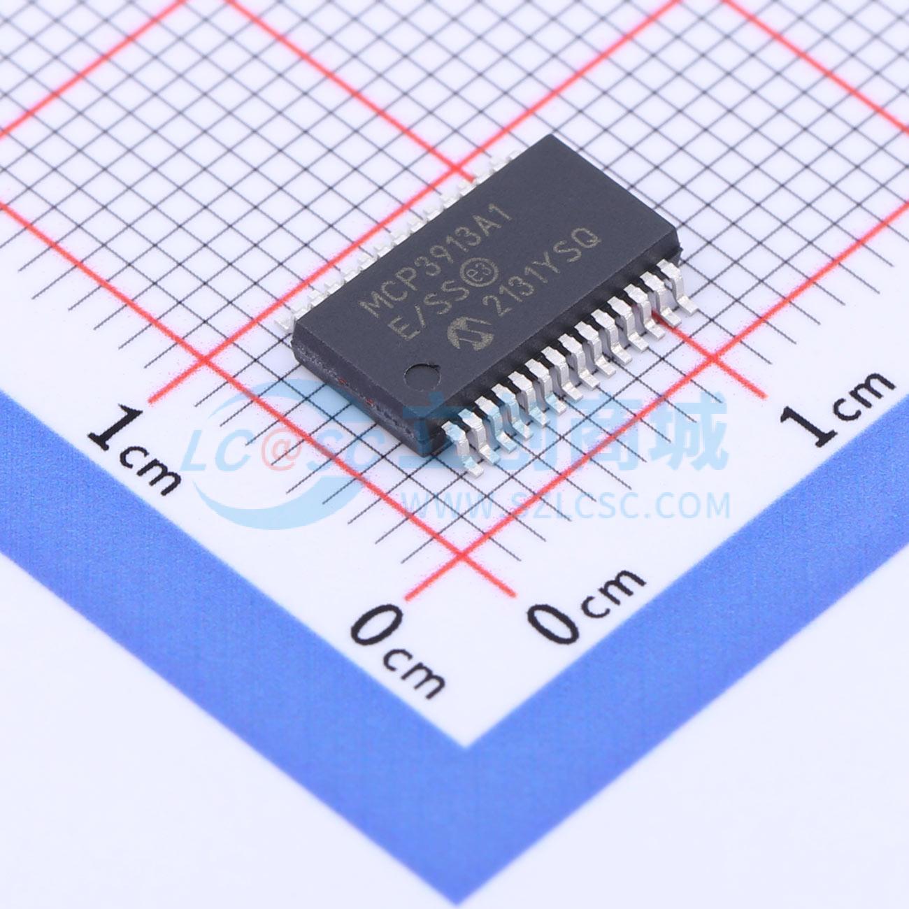 点击查看大图 MCP3913A1T-E/SS实物图