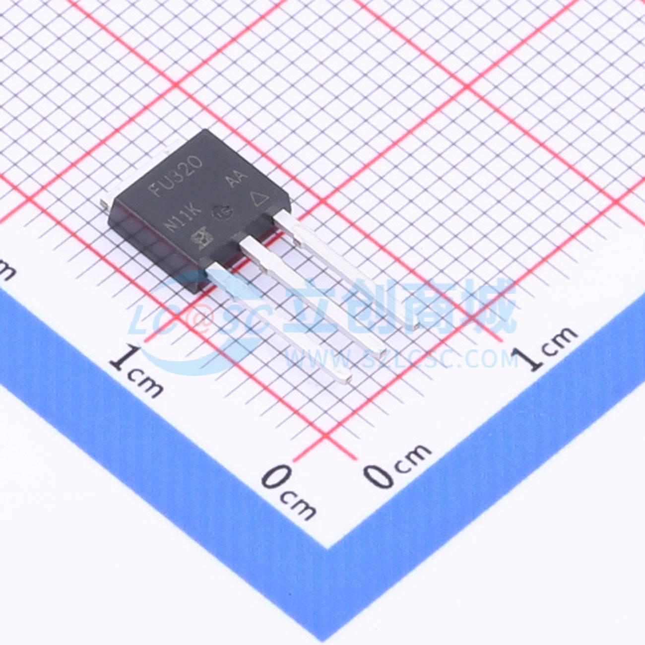 点击查看大图 IRFU320PBF实物图