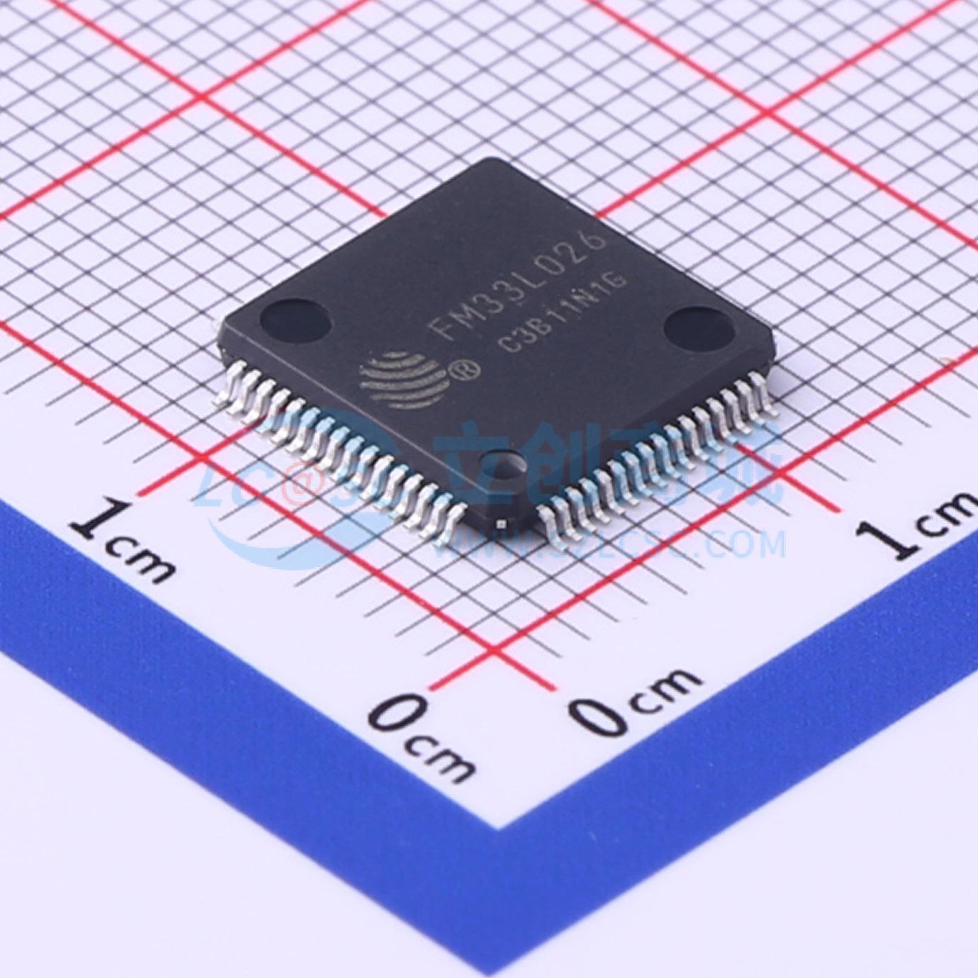 点击查看大图 FM33L026实物图