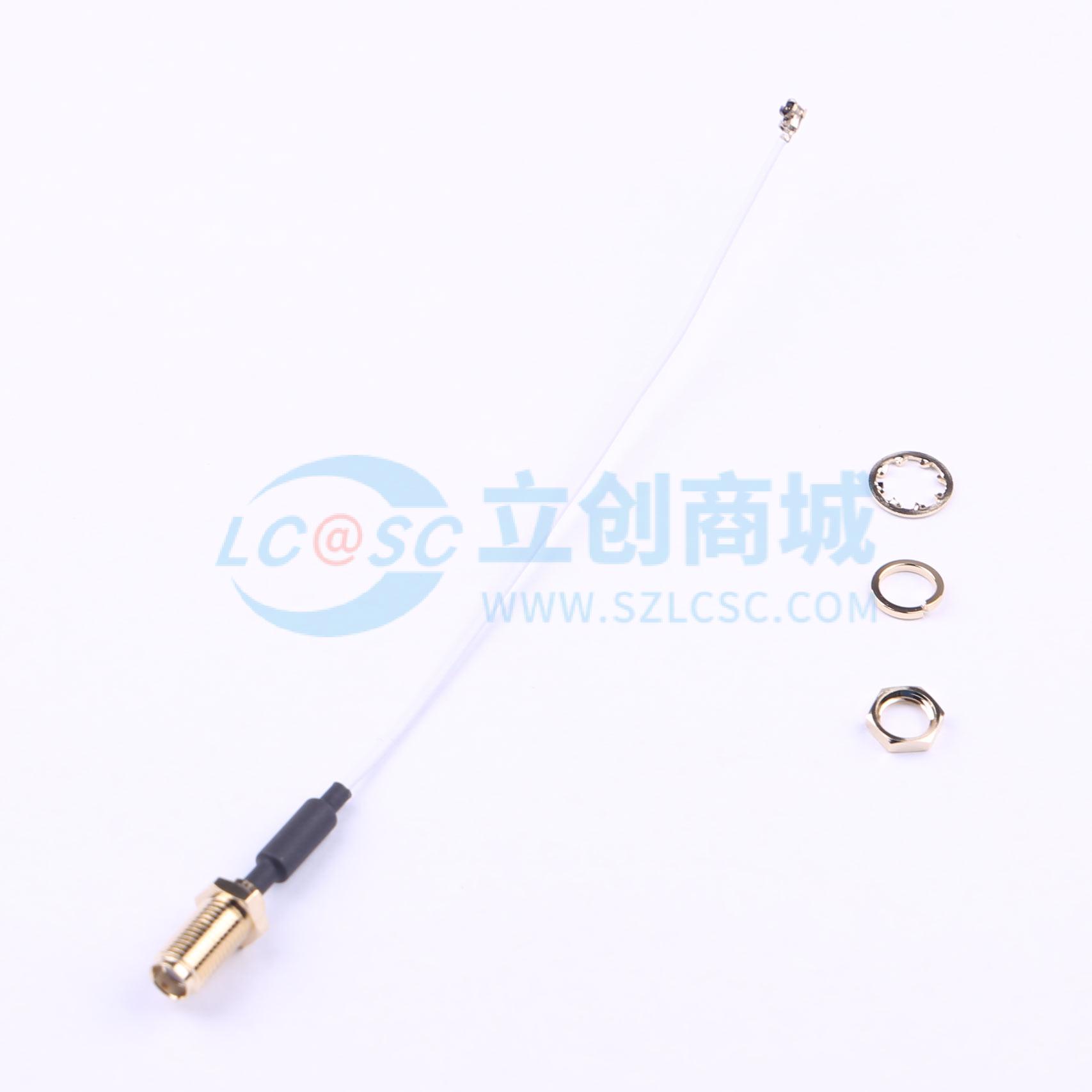 点击查看大图 HJ-IPEX1-1.13-SMA-L=135实物图