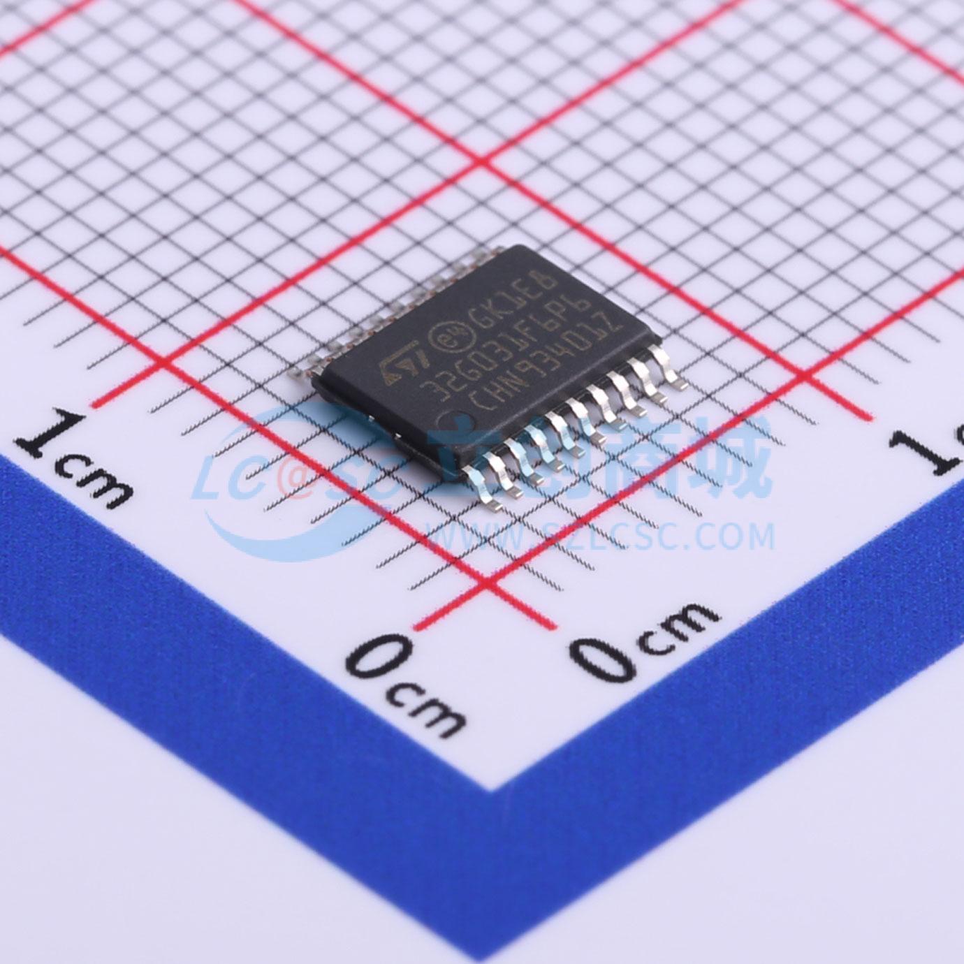 点击查看大图 STM32G031F6P6实物图