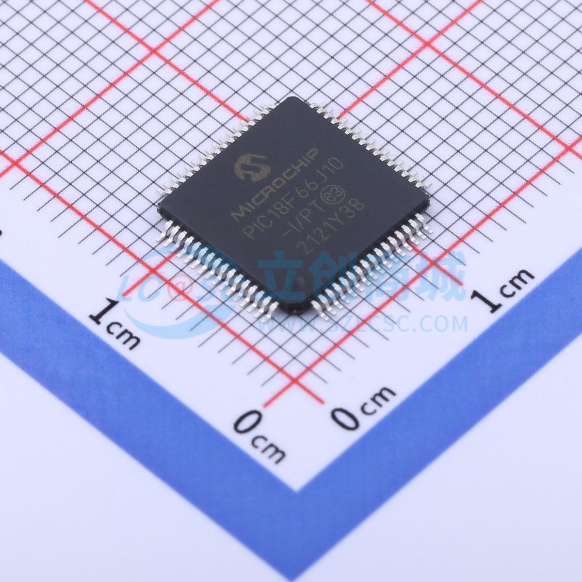 点击查看大图 PIC18F66J10T-I/PT实物图