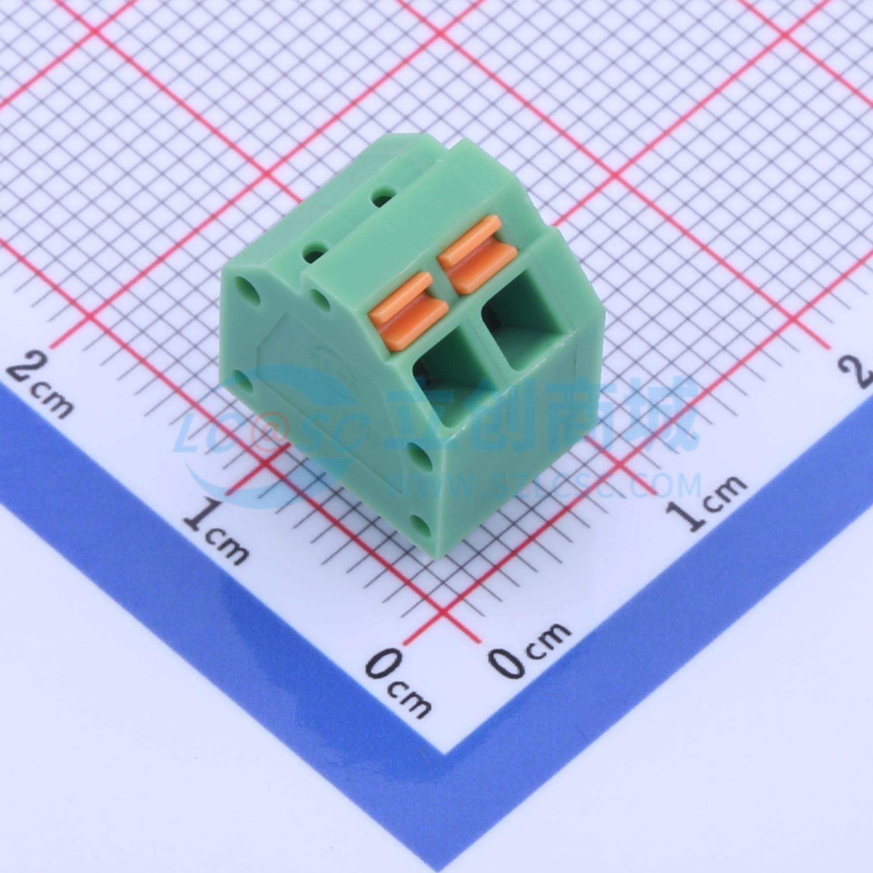 点击查看大图 KF250NH-3.81-2P实物图