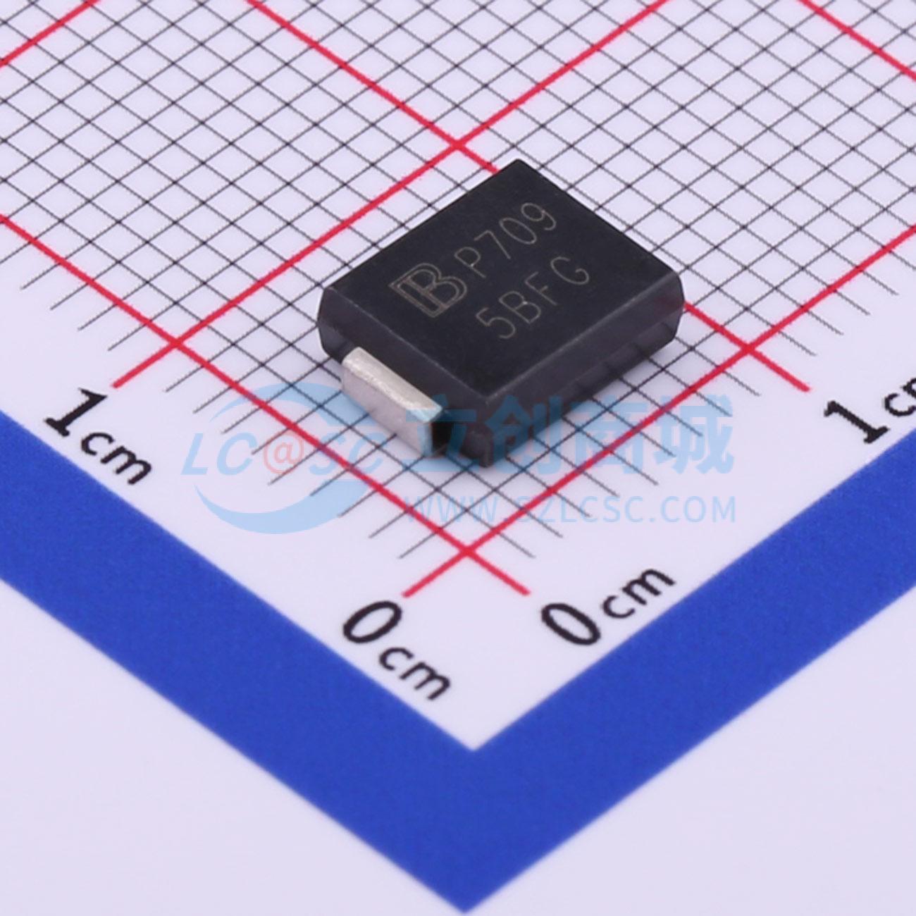 点击查看大图 5.0SMDJ28CA/TR13实物图