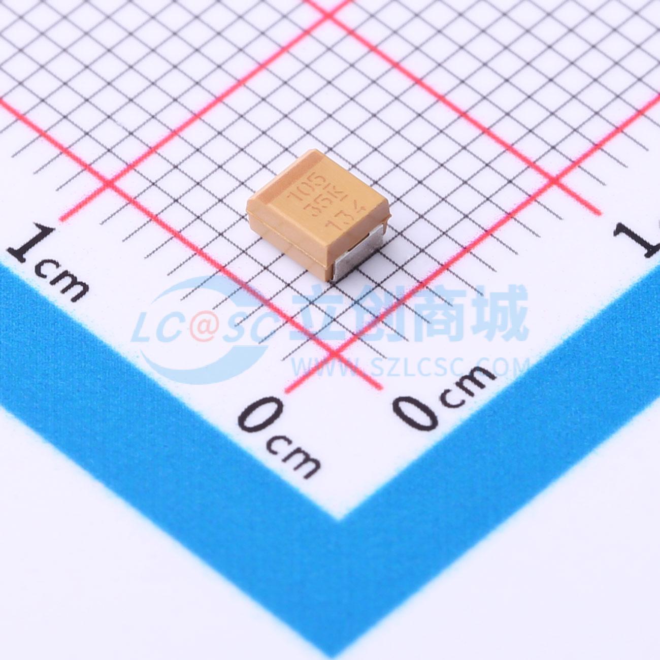 点击查看大图 T491B105M035AT实物图