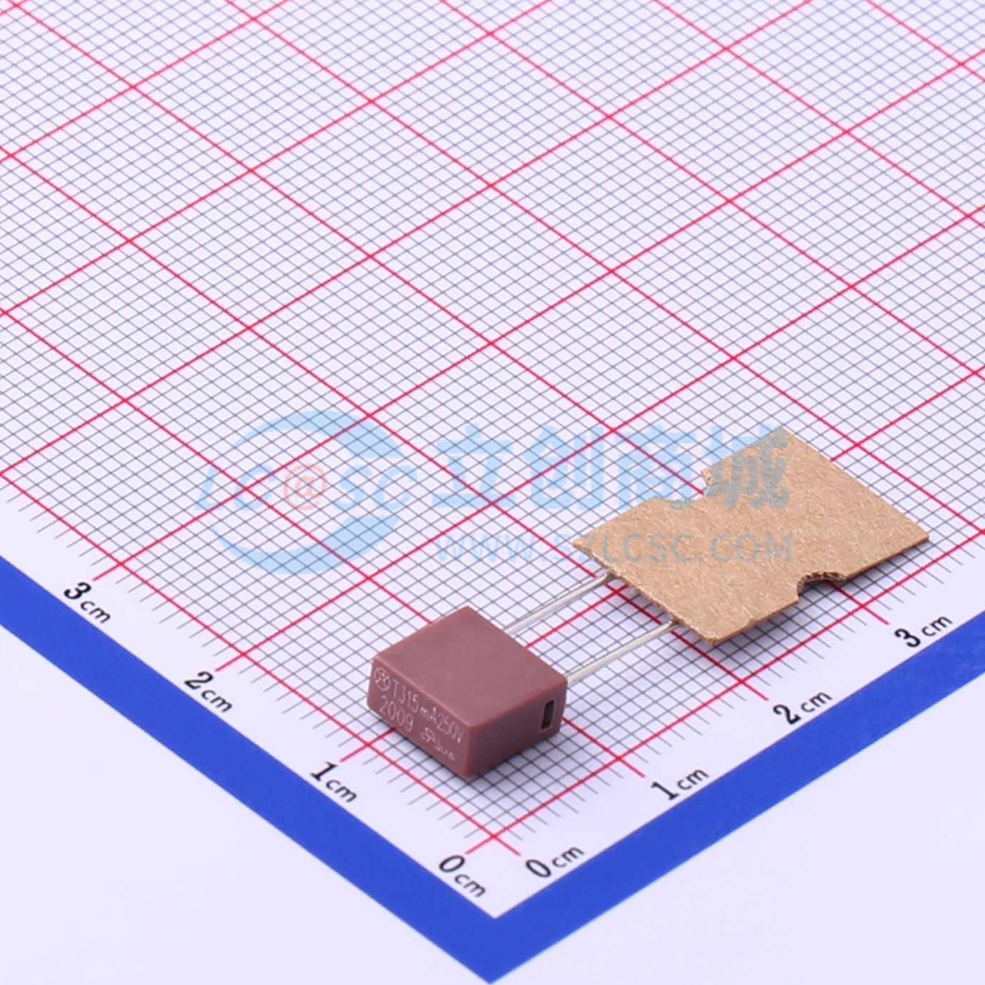 点击查看大图 2009T315mA250V实物图