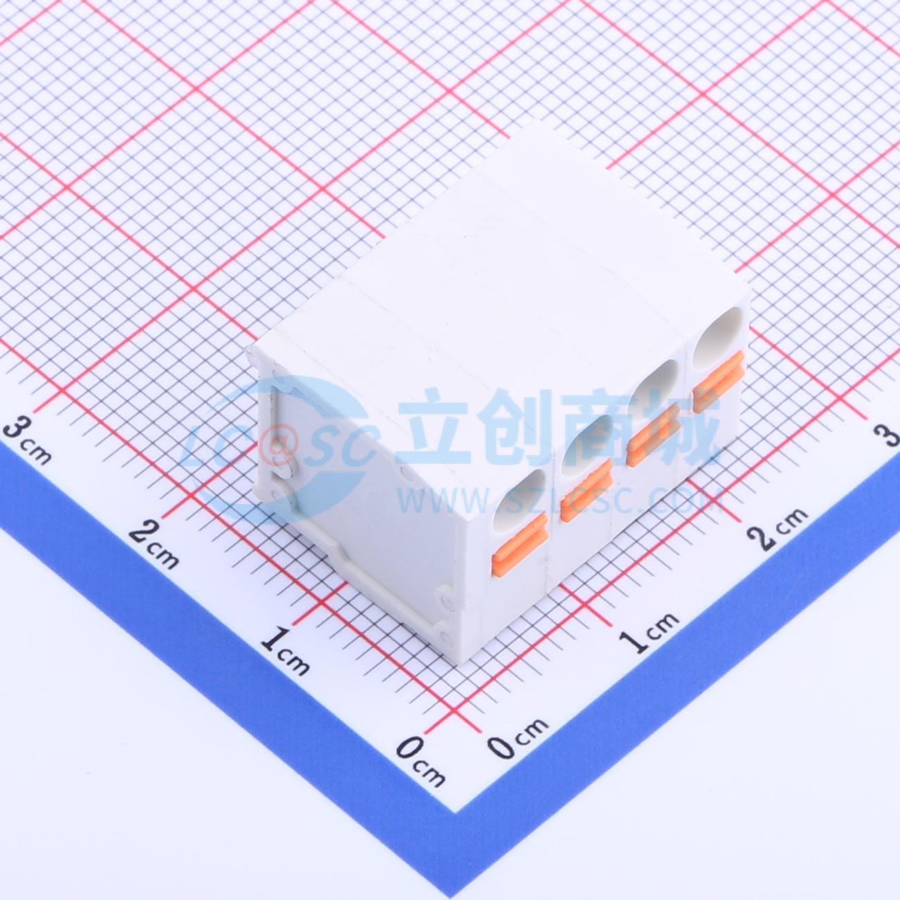 点击查看大图 KF239-5.08-4P实物图