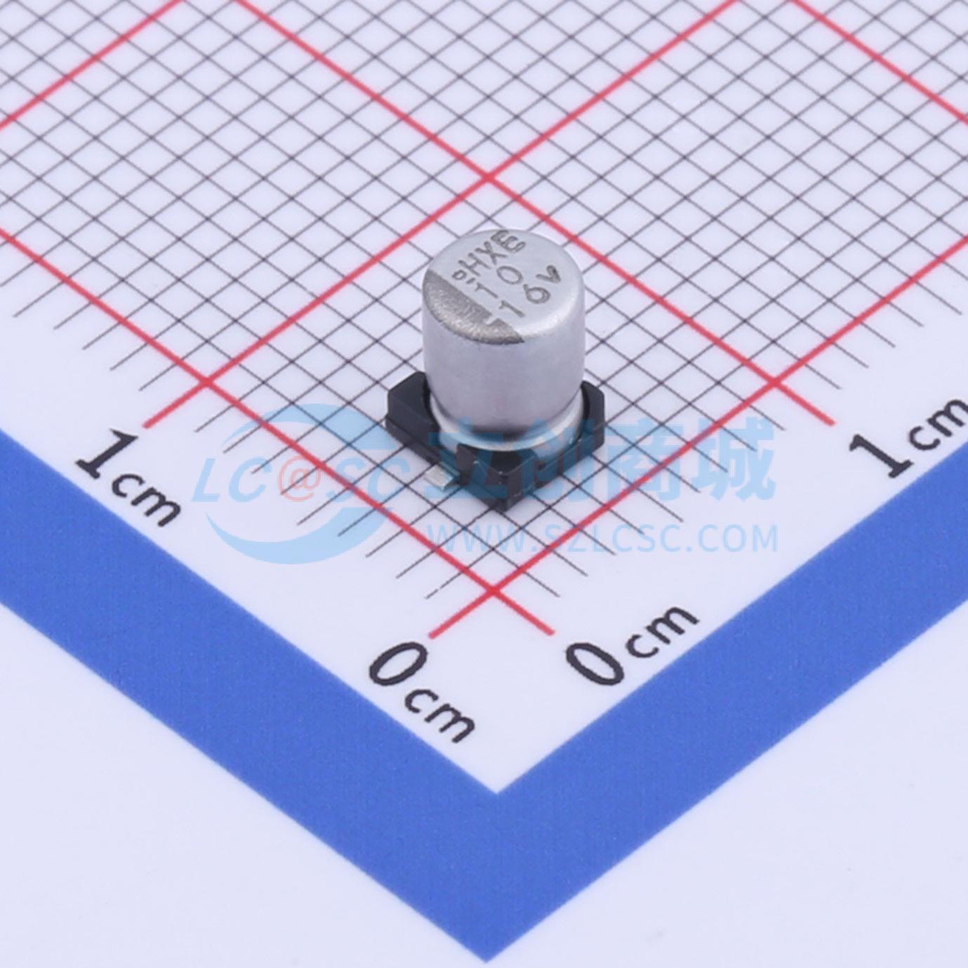 点击查看大图 EMVE160ARA100MD55G实物图