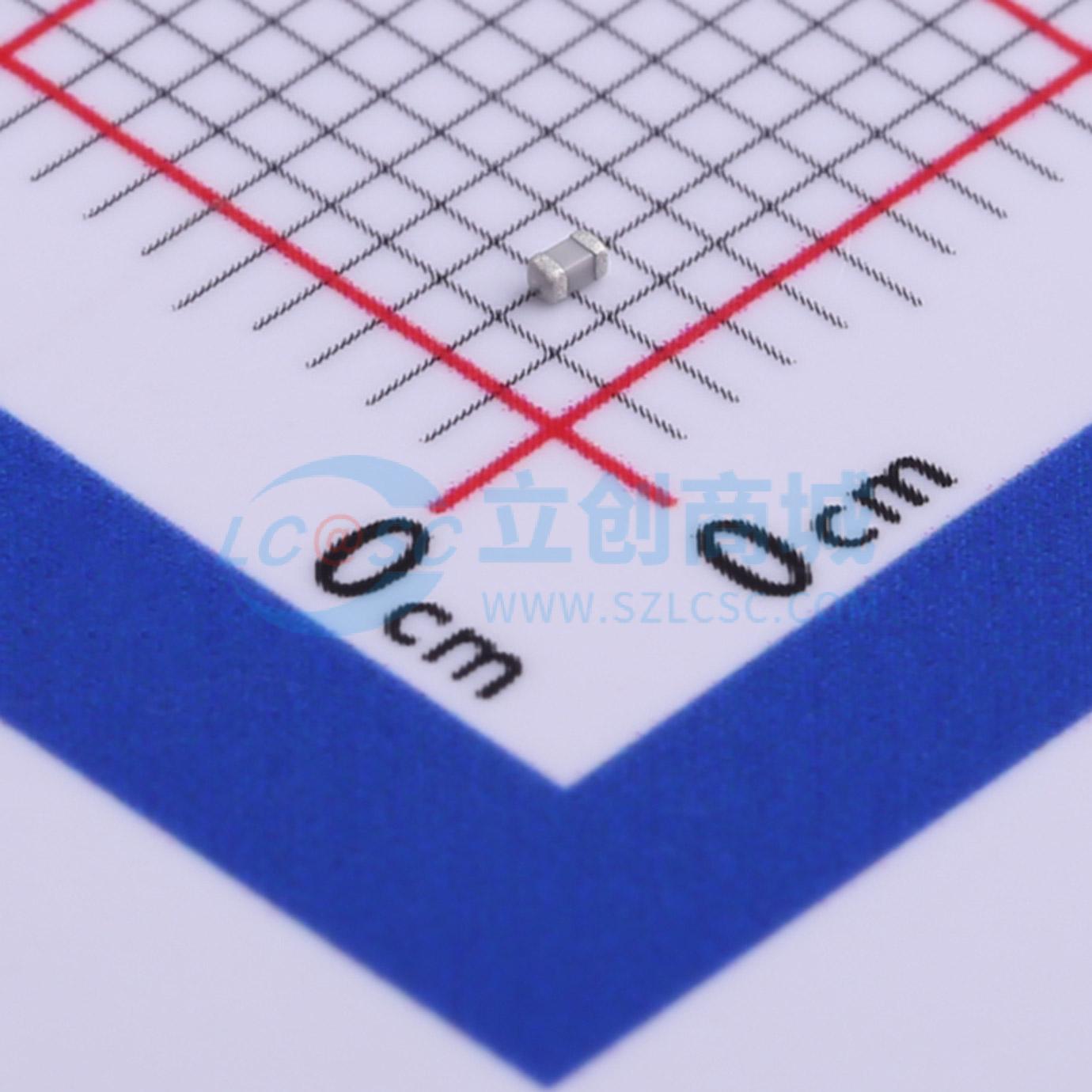 点击查看大图 CC0402JRNPO7BN101实物图