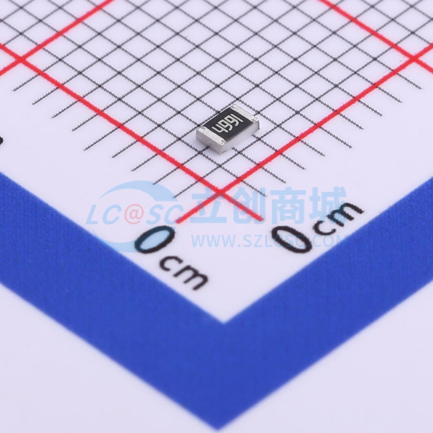 点击查看大图 0805WAD4991T5E实物图