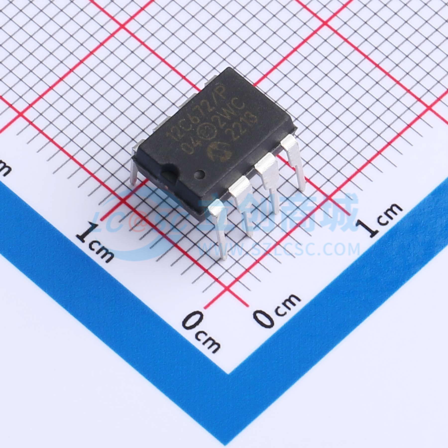 点击查看大图 PIC12C672-04/P实物图