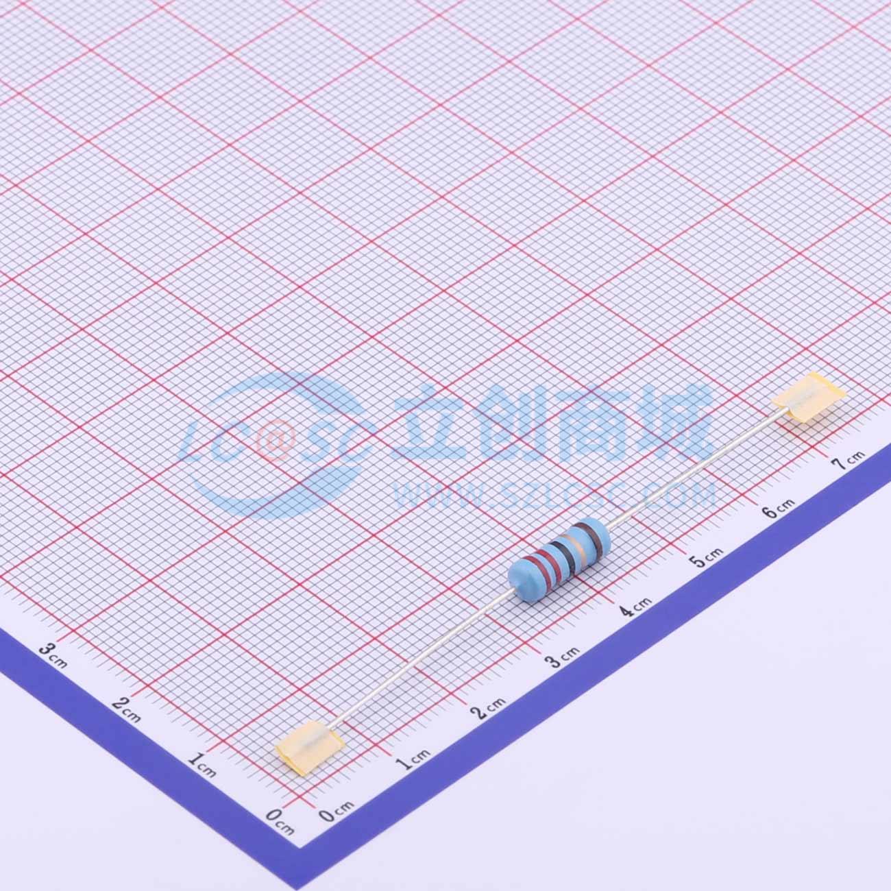 MF1W-22Ω±1%T实物图