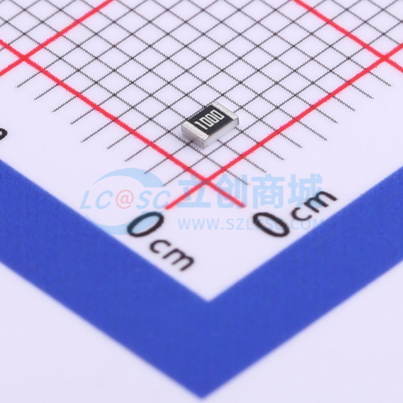点击查看大图 AC0805FR-7W100RL实物图