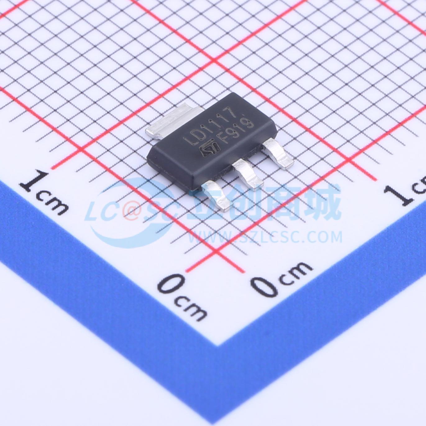 点击查看大图 LD1117SC-R实物图