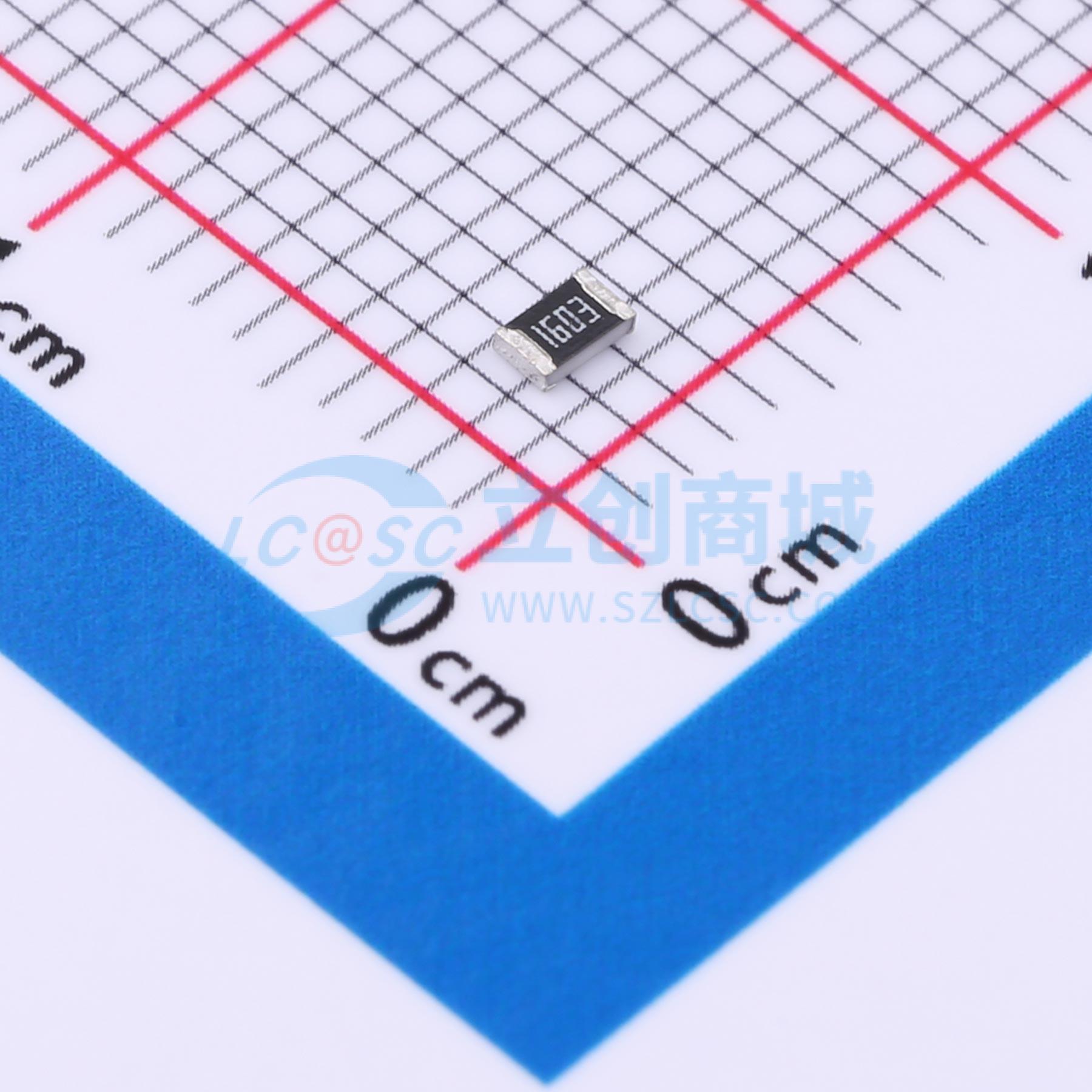 点击查看大图 RT0805BRD07160KL实物图