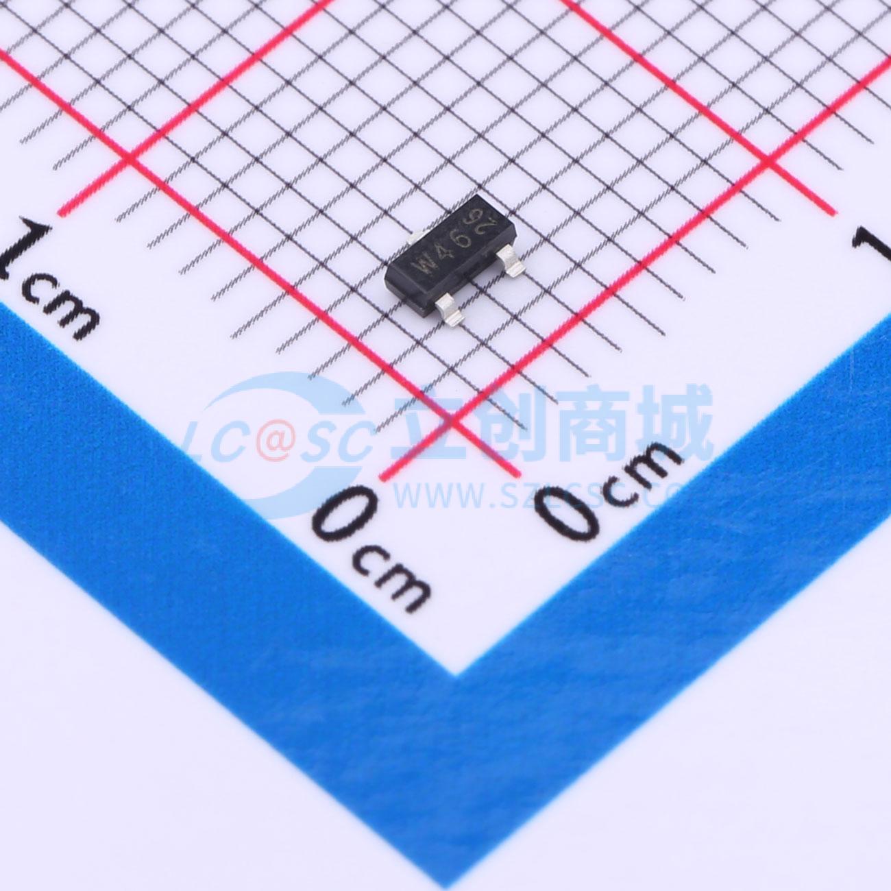 点击查看大图 PDTC124XT,215实物图