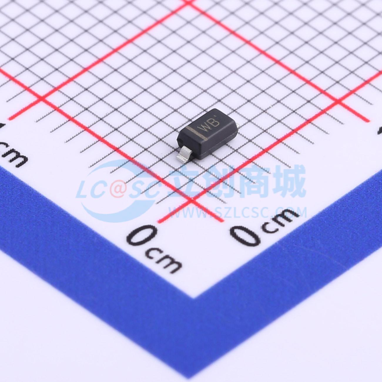点击查看大图 BZT52C6V8实物图