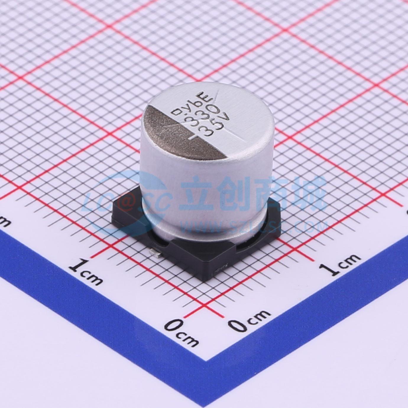 点击查看大图 EMVE350ARA331MJA0G实物图