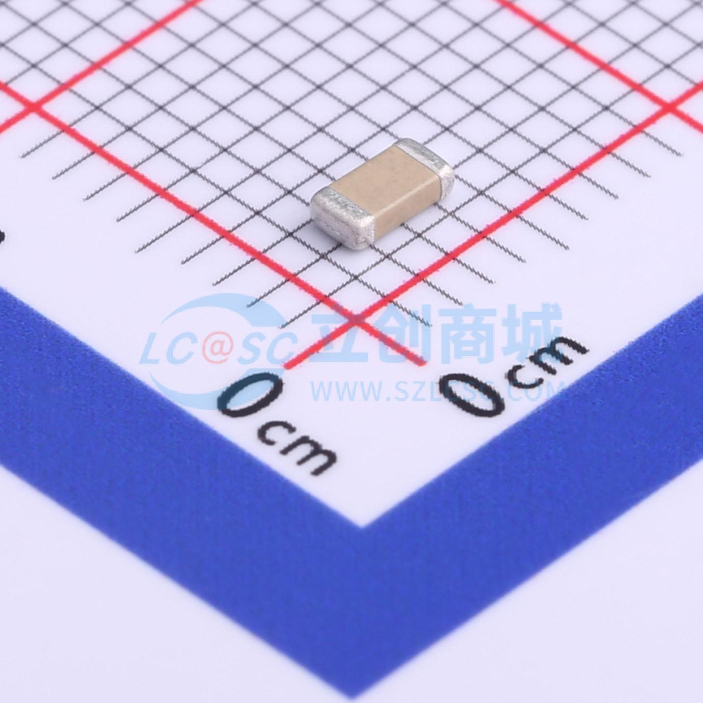 点击查看大图 CC1206JRX7R0BB222实物图