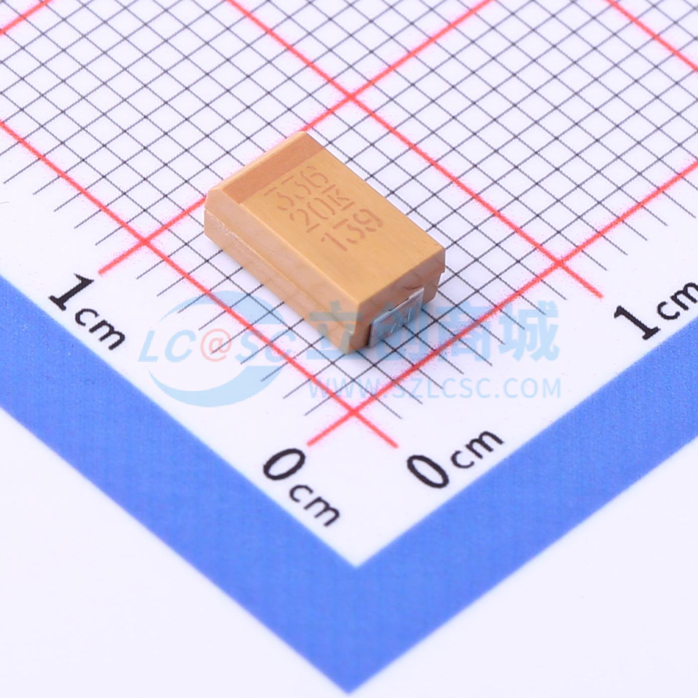 点击查看大图 T491D336K020AT实物图