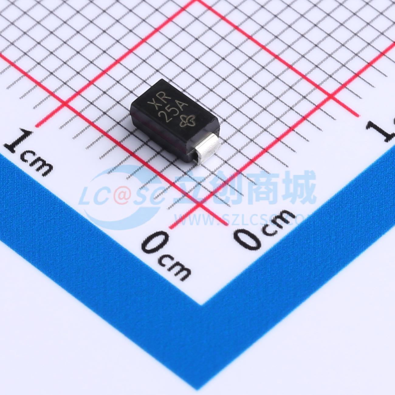 点击查看大图 SMAJ17CA-E3/61实物图