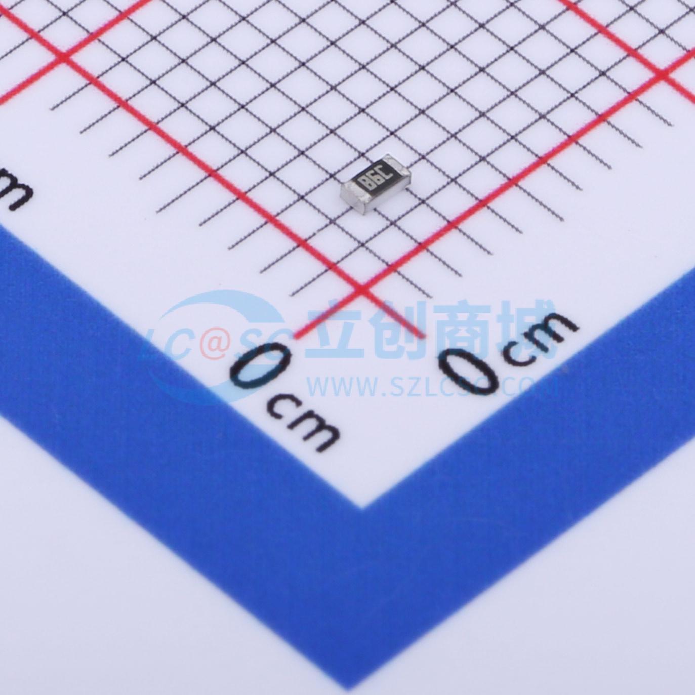 点击查看大图 CR0603F76K8P05Z实物图