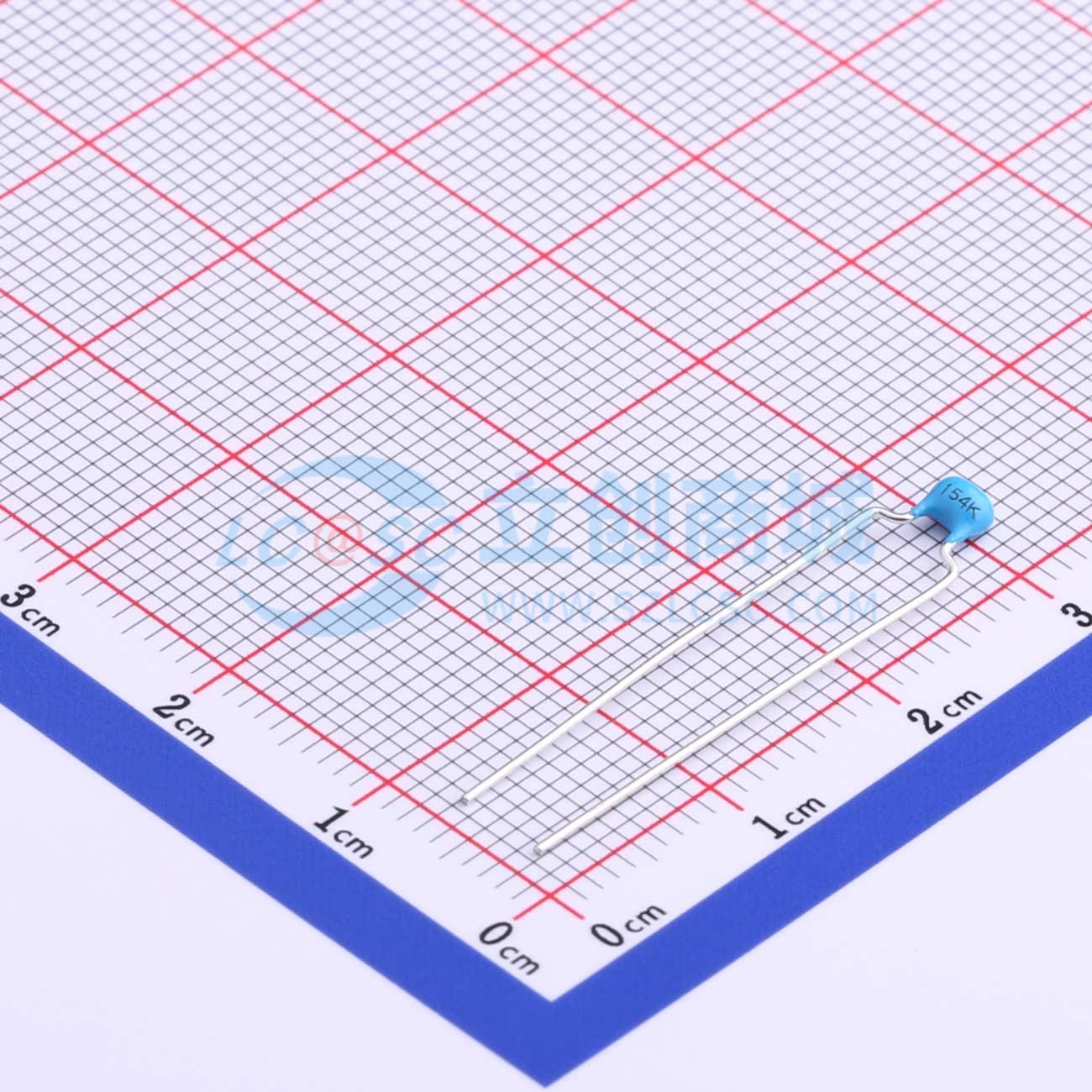 点击查看大图 RCER71H154K1K1H03B实物图