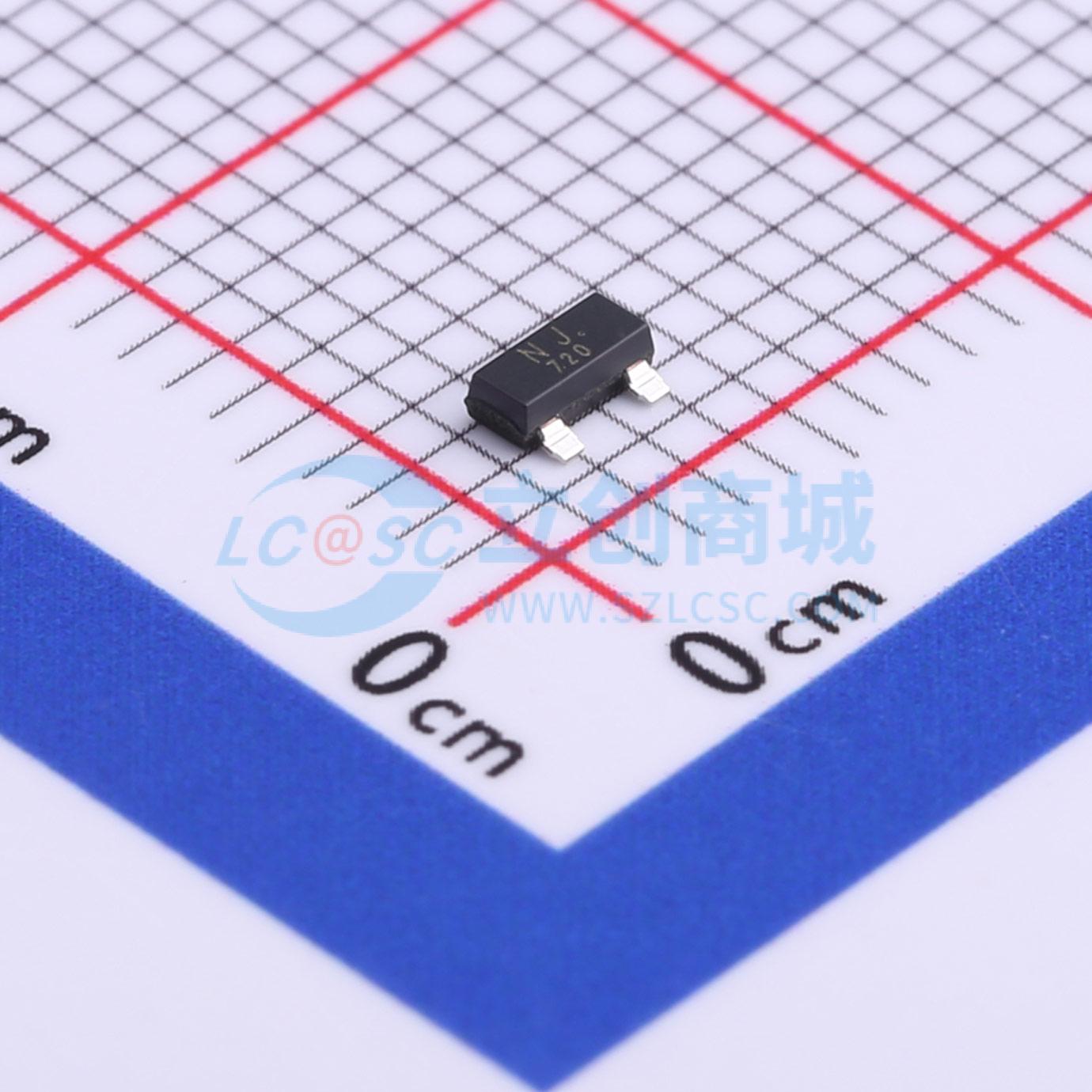 点击查看大图 2N7002BK-VB实物图
