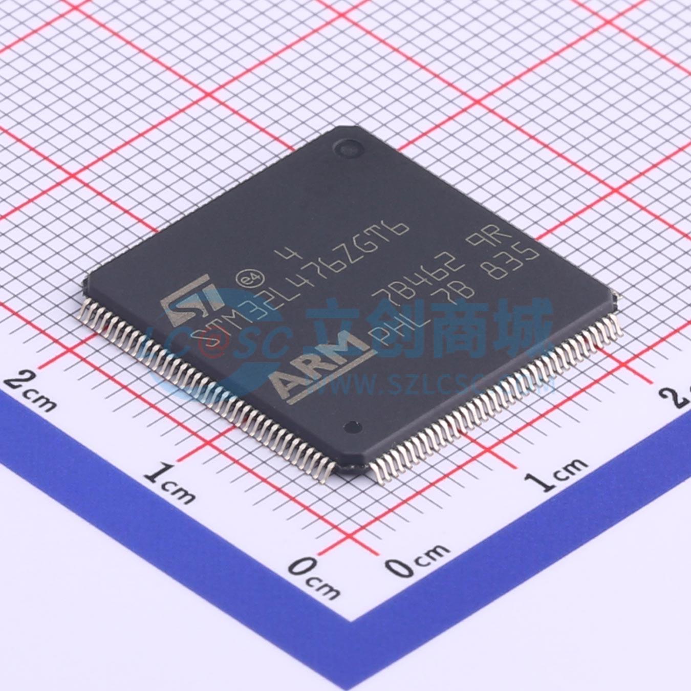 点击查看大图 STM32L476ZGT6实物图