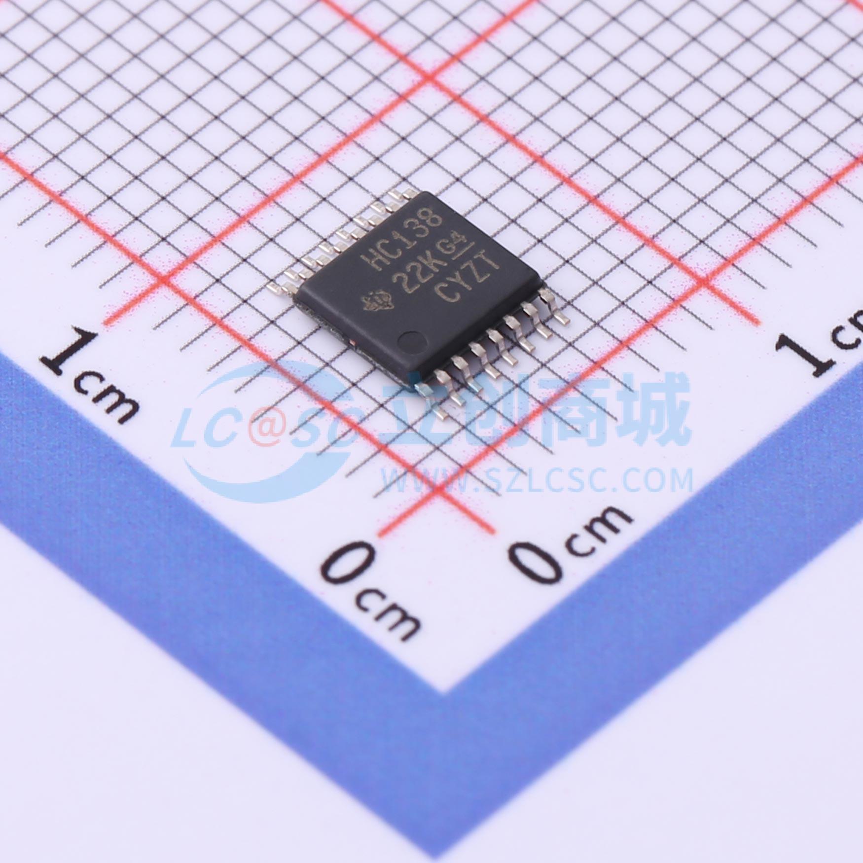 点击查看大图 SN74HC138PW实物图