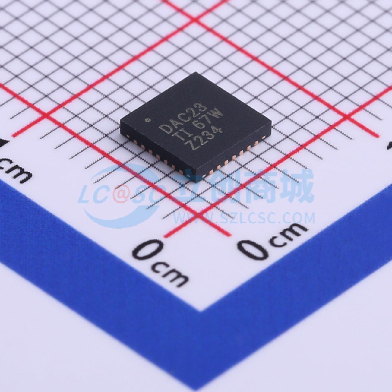 点击查看大图 TLV320DAC23RHDR实物图