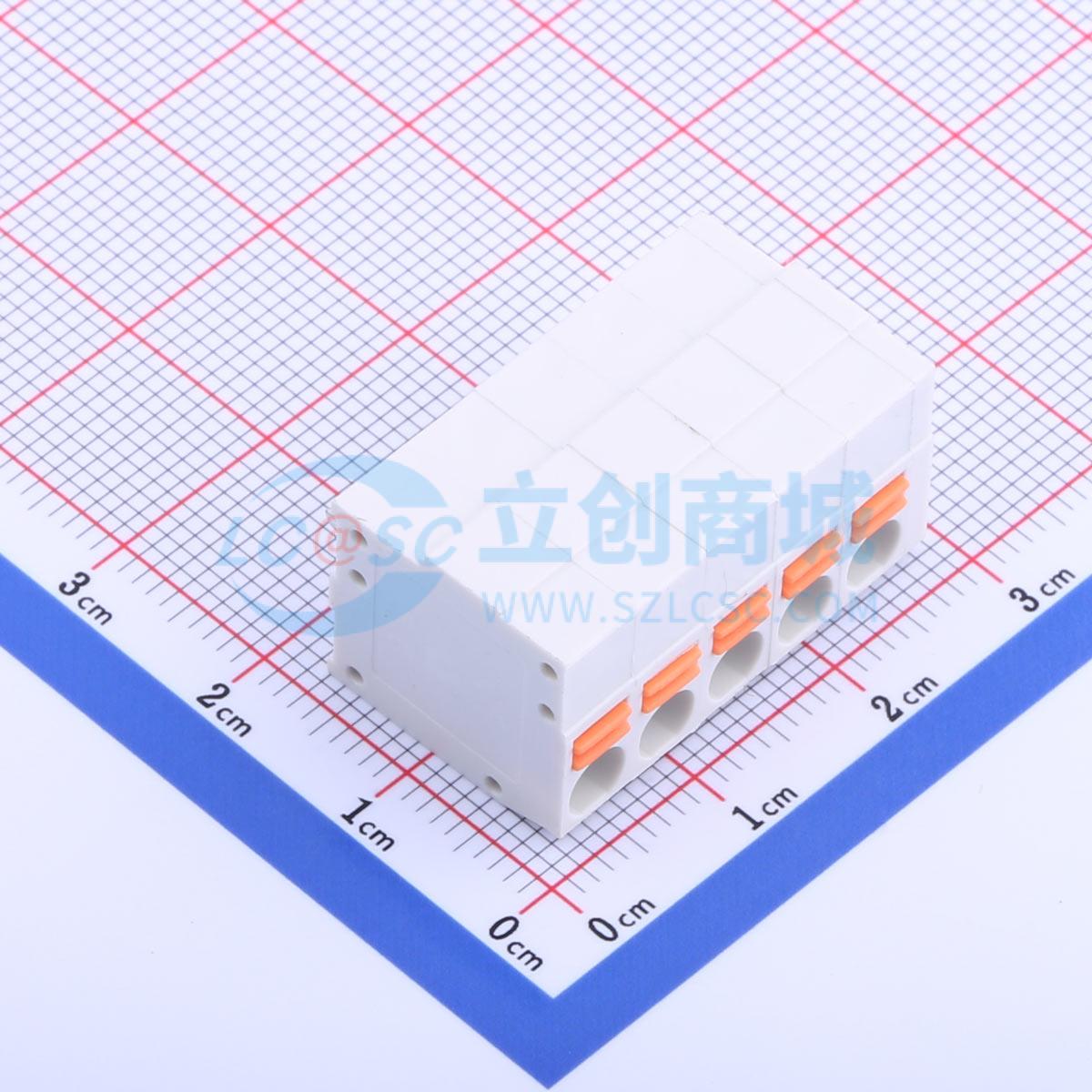点击查看大图 KF239-5.0-5P实物图
