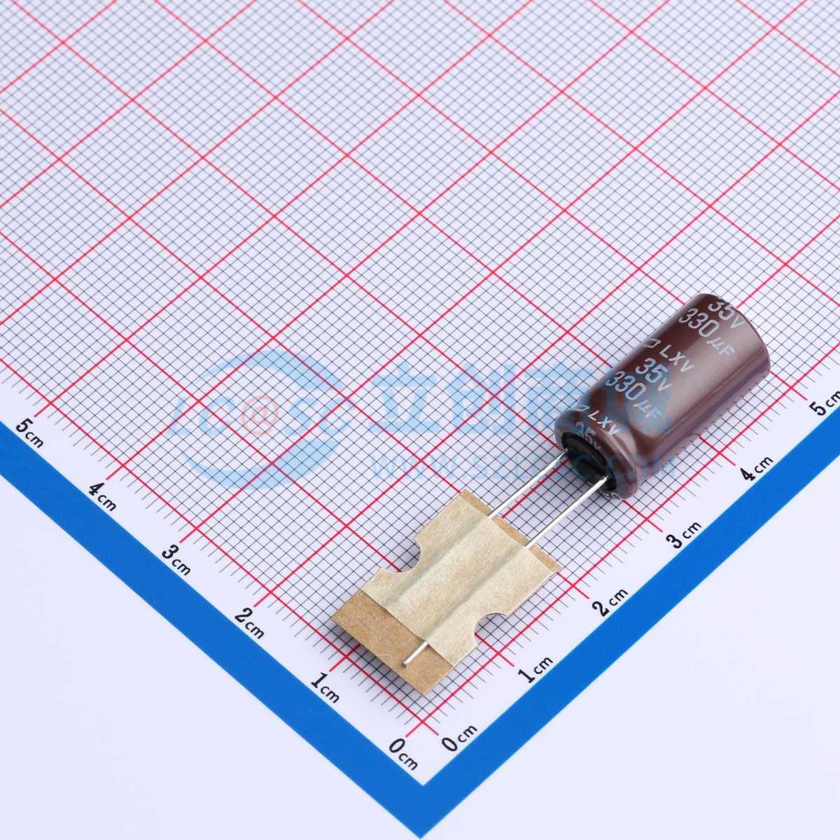 ELXV350ETD331MJ20S实物图