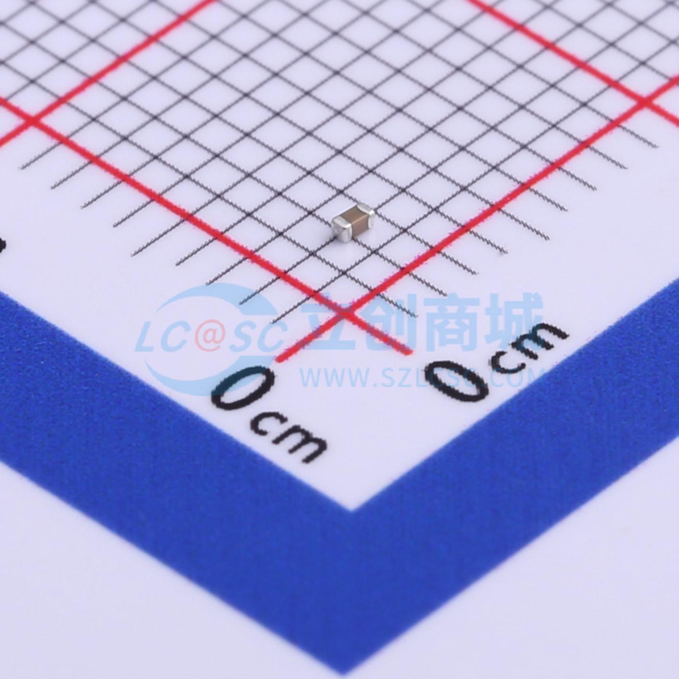 点击查看大图 GRM155R61E222KA01D实物图