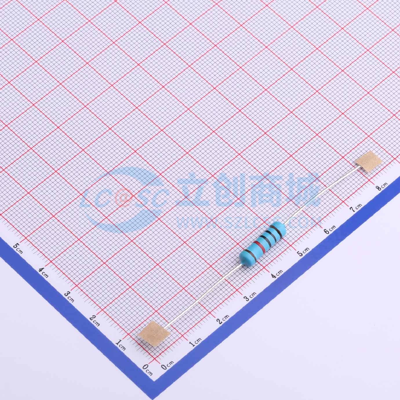 点击查看大图 MF3WS-10KΩ±1%T实物图