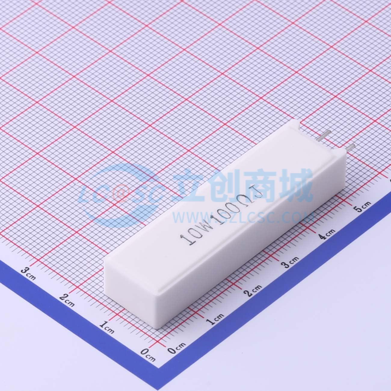 点击查看大图 CR-M10W100ΩJ实物图