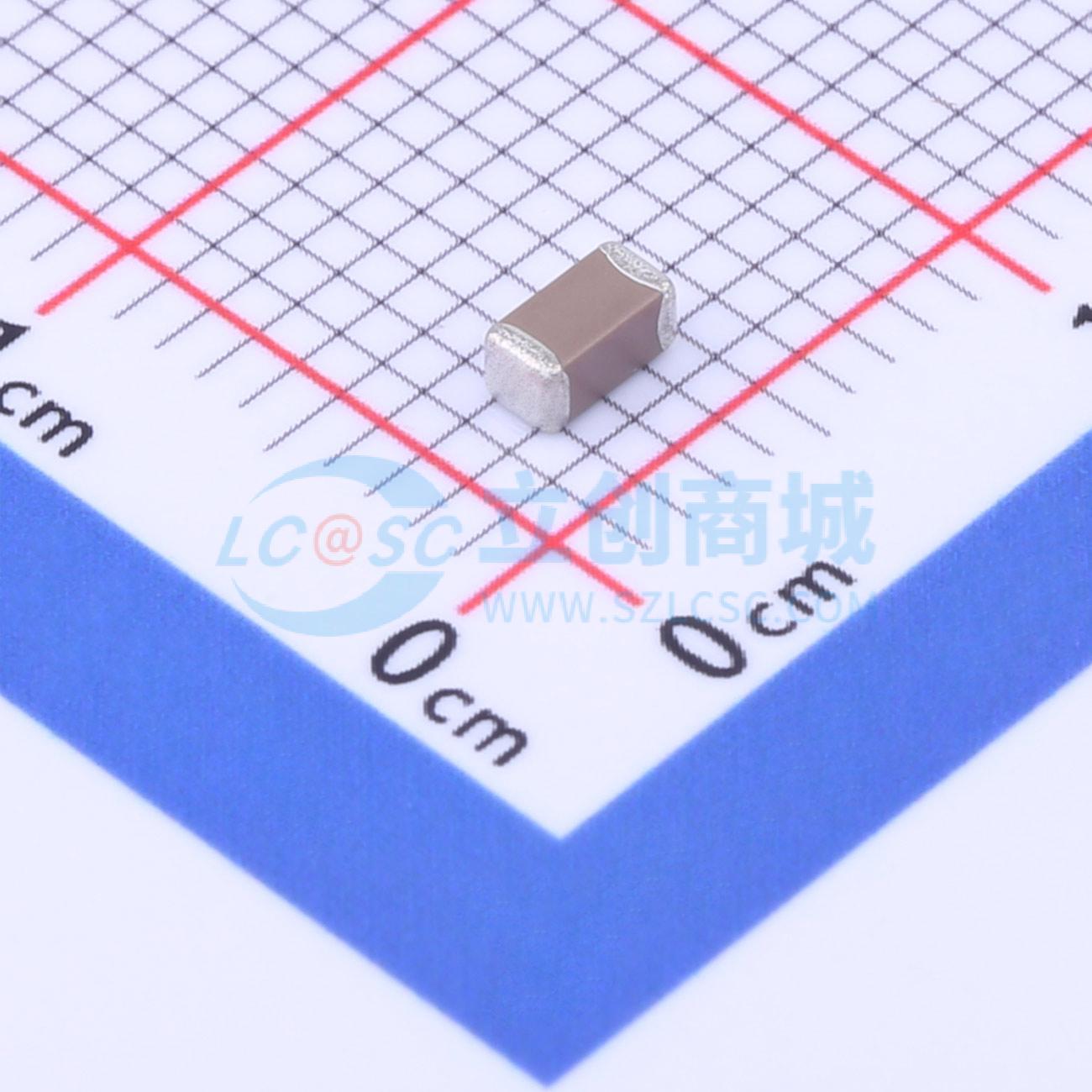 1206B475K100NT实物图