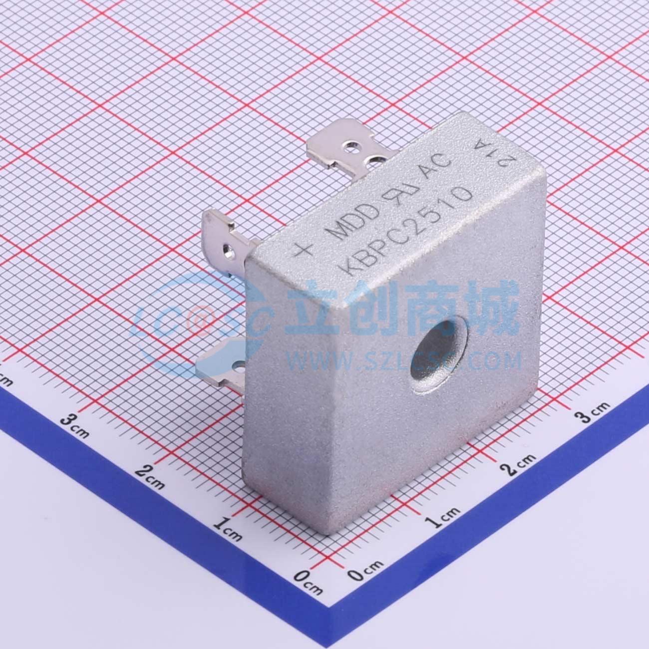 点击查看大图 KBPC2510实物图