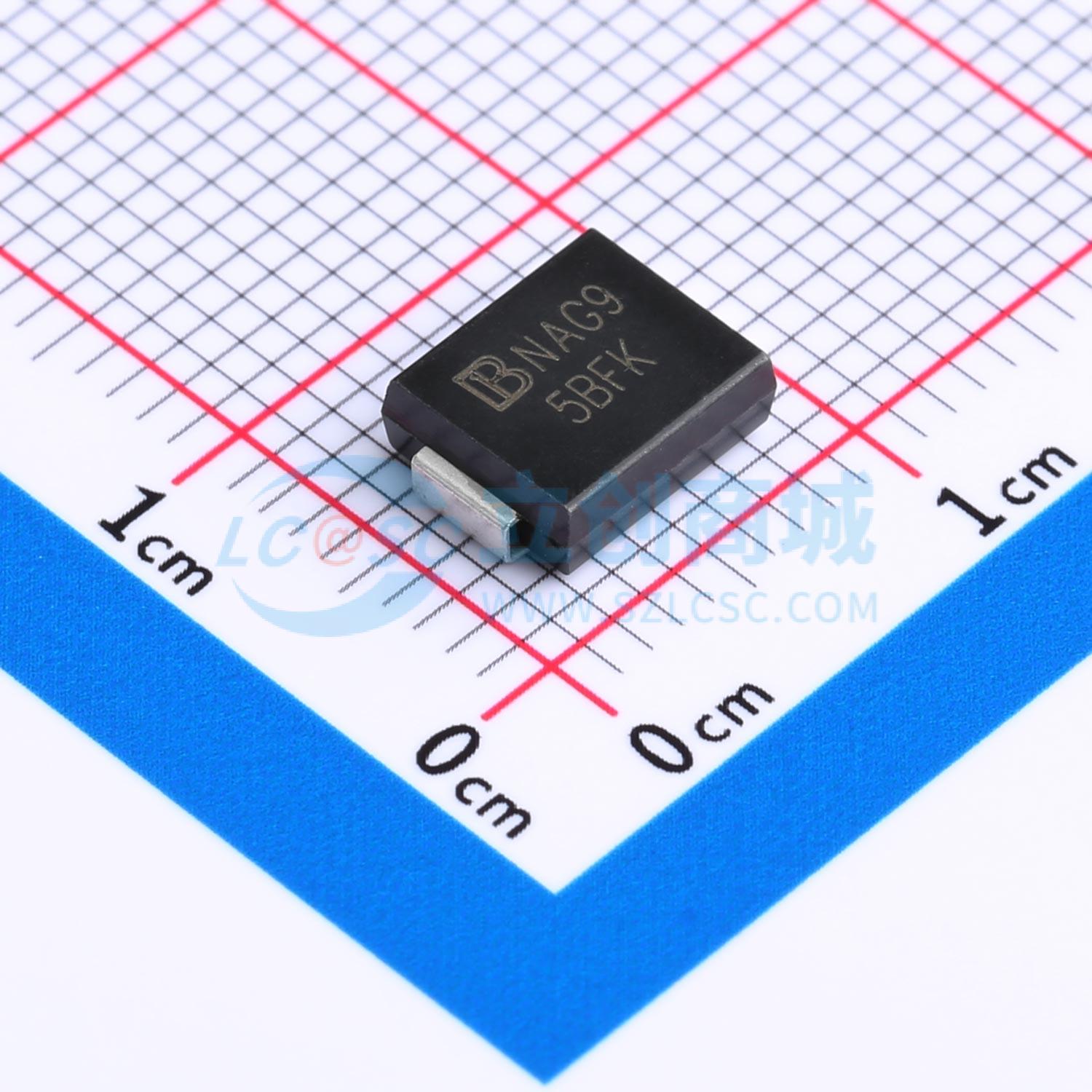 5.0SMDJ30CA-AT/13实物图