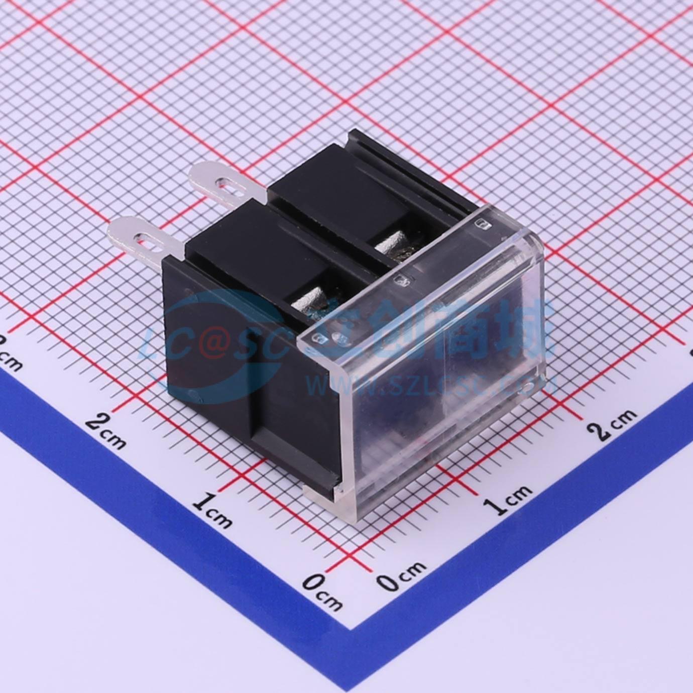 点击查看大图 KF28H-7.62-2P实物图