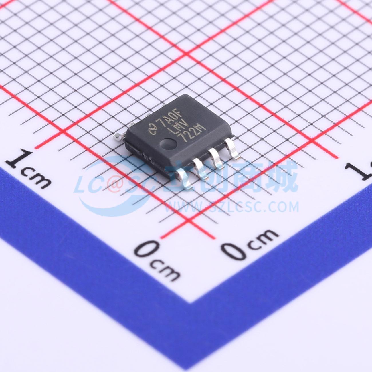 点击查看大图 LMV722MX/NOPB实物图